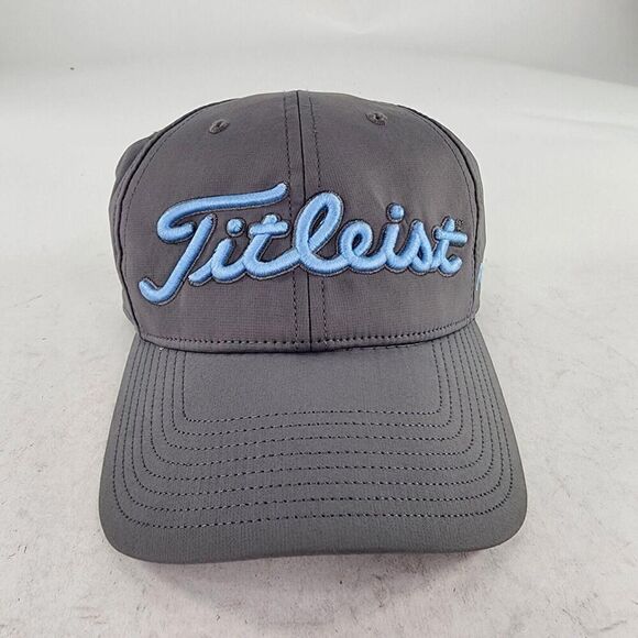 Titleist Men's Tour Performance Hat Royal Blue/Gray Adjustable Cap Hats - Picture 2 of 8